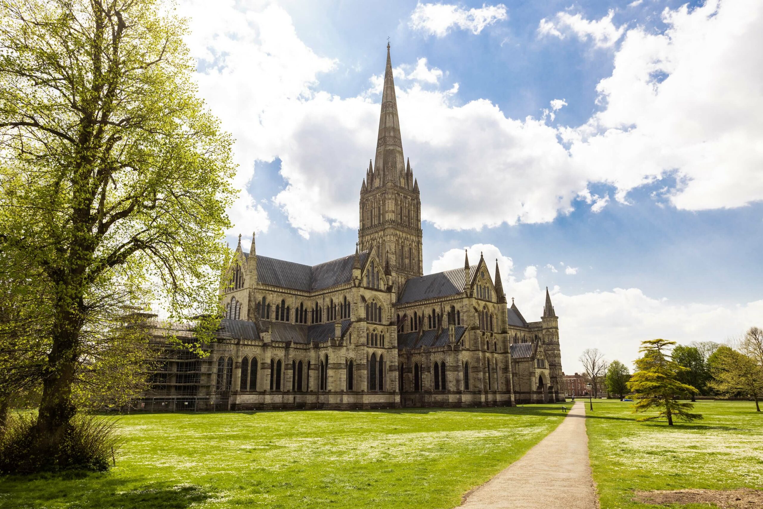 Salisbury Cathedral in Wiltshire